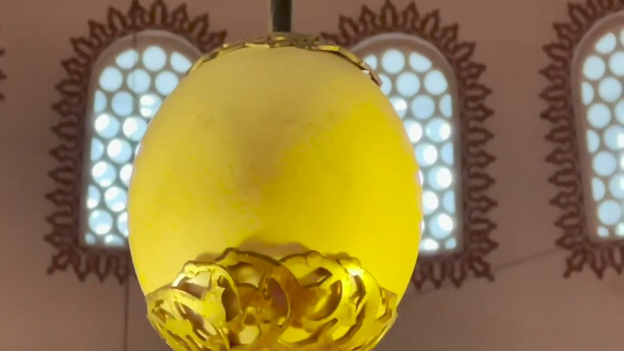 MİMAR SİNAN SÜLEYMANİYE CAMİİ Haşere Kovucu Deve kuşu yumurtası